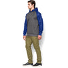 Under Armour Men's Carbon Heather/Royal Storm AF Colorblock Hoodie