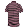 adidas Men's Maroon Ultimate 3 Stripe Polo