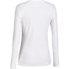 Under Armour Women's White HeatGear Armour L/S