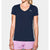 Under Armour Women's Midnight Navy/Metallic Silver Tech V-Neck