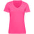 Under Armour Women's Cerise Tech V-Neck