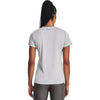 Under Armour Women's Halo Grey/Metallic Silver UA Tech Twist V-Neck