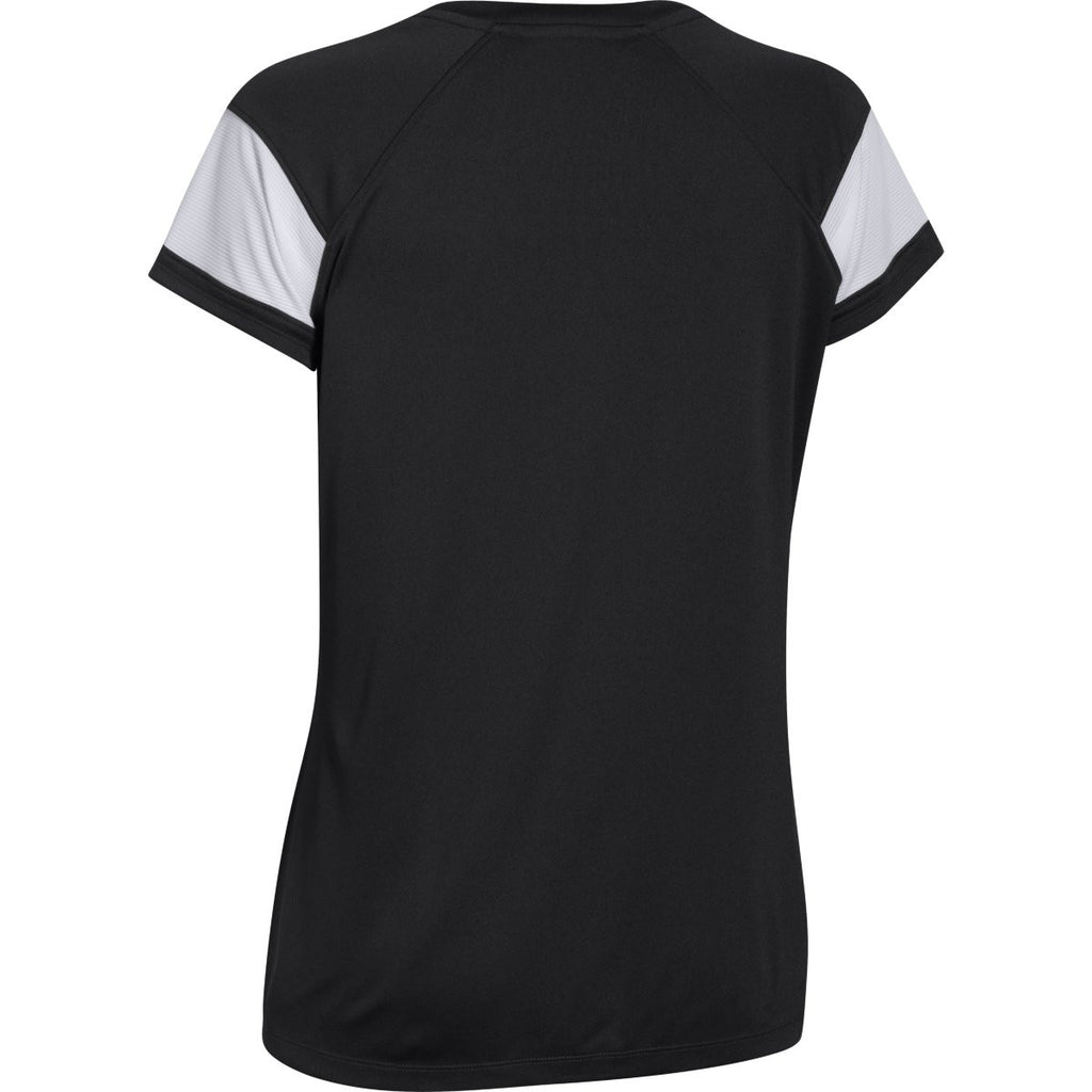 Under Armour Women's Black Zone S/S T-Shirt