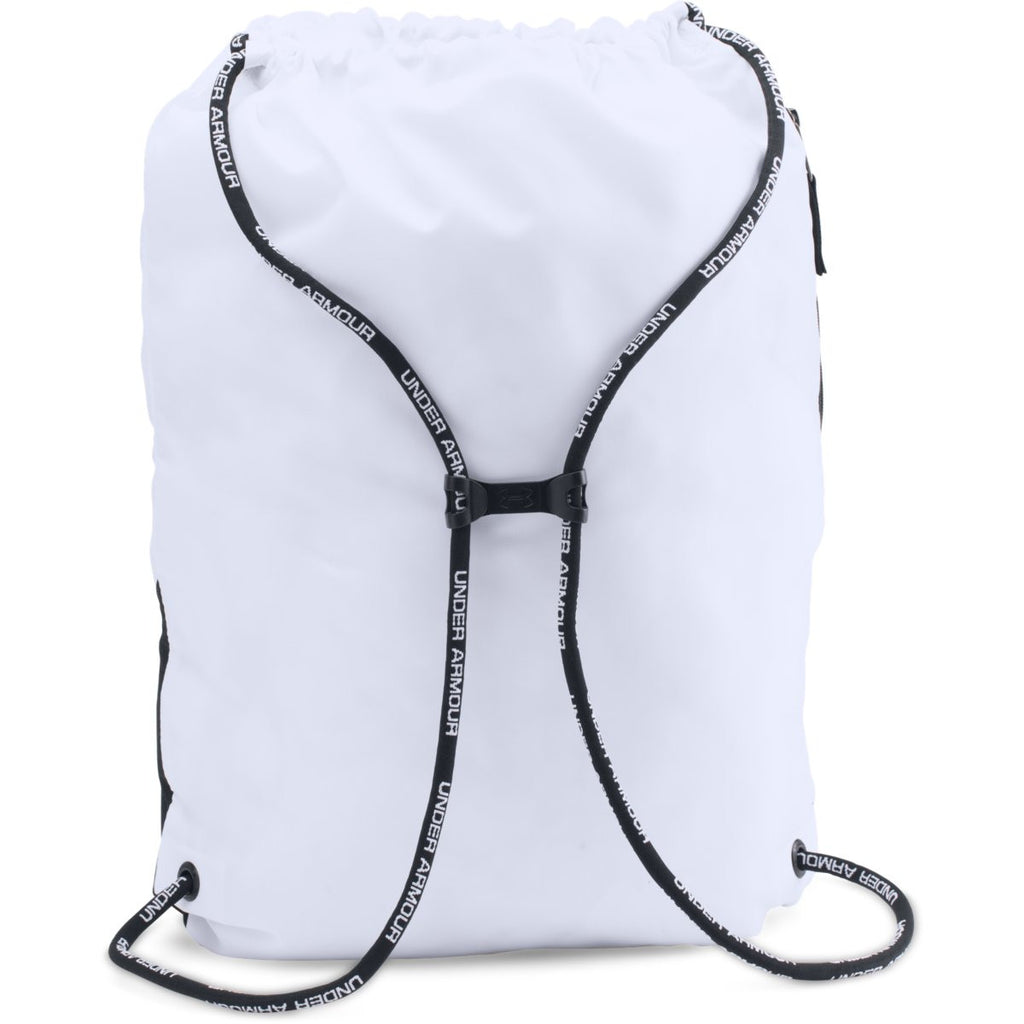 Under Armour White Undeniable Sackpack