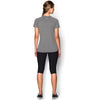 Under Armour Women's Grey Heather S/S Locker Tee