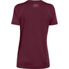 Under Armour Women's Maroon S/S Locker Tee