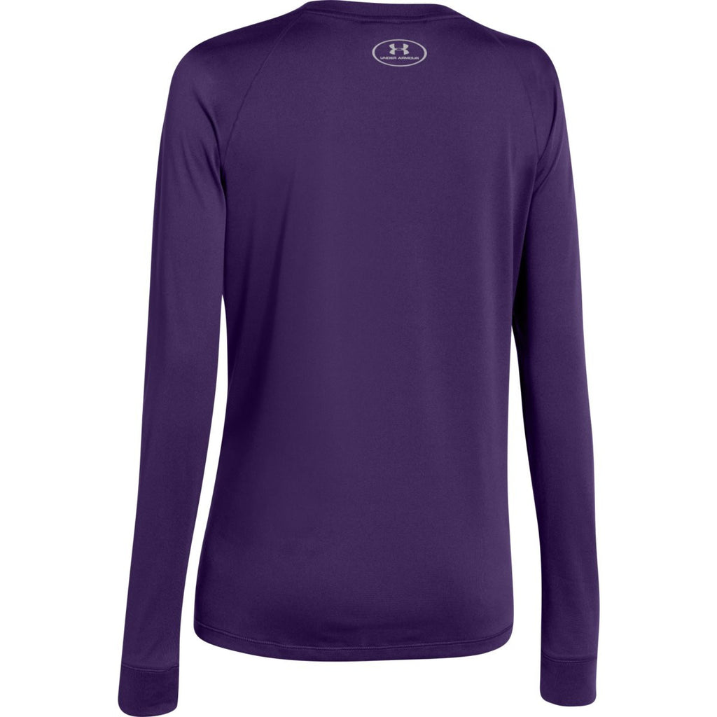 Under Armour Women's Tropic Purple L/S Locker Tee