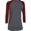 Under Armour Women's Red/Steel/Red Stadium 3/4 Sleeve T