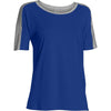 Under Armour Women's Royal/True Grey Heather/Royal Team Uptown Flow T