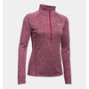 Under Armour Women's Black Currant UA Tech Zip Twist