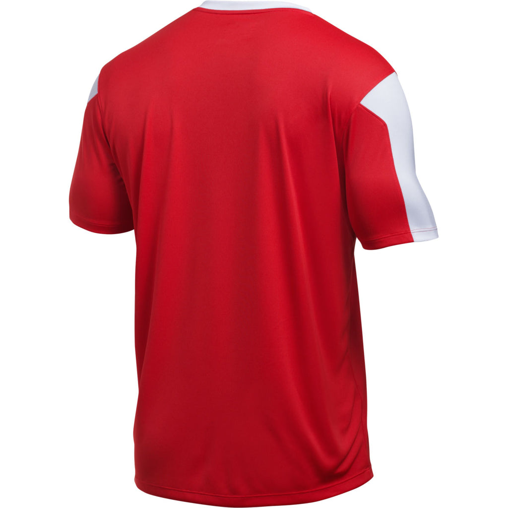 Under Armour Men's Red Maquina Jersey Short Sleeve