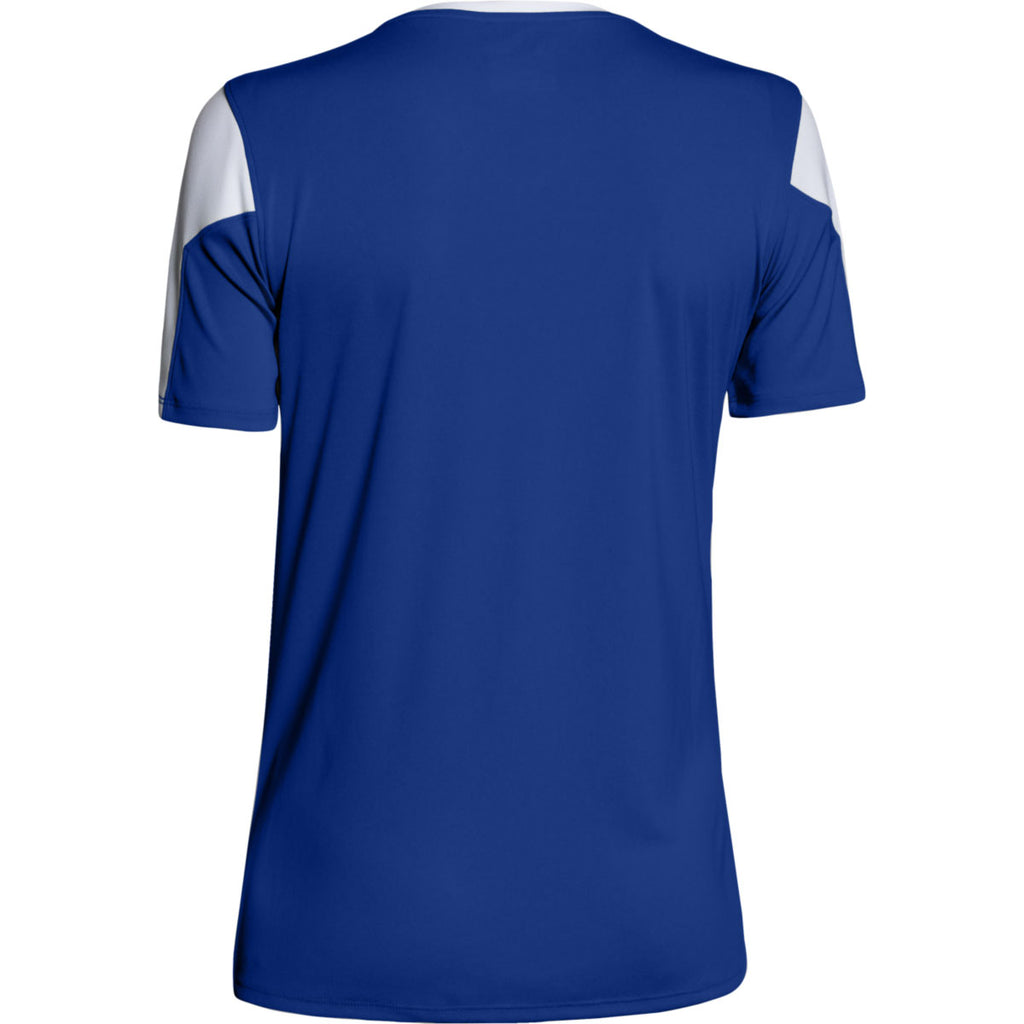 Under Armour Women's Royal Maqunia Jersey Short Sleeve