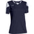 Under Armour Women's Midnight Navy Maqunia Jersey Short Sleeve