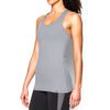 Under Armour Women's Grey Heather Tech Victory Tank