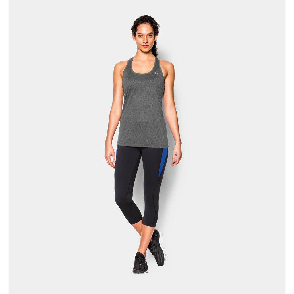 Under Armour Women's Carbon Heather UA Tech Tank