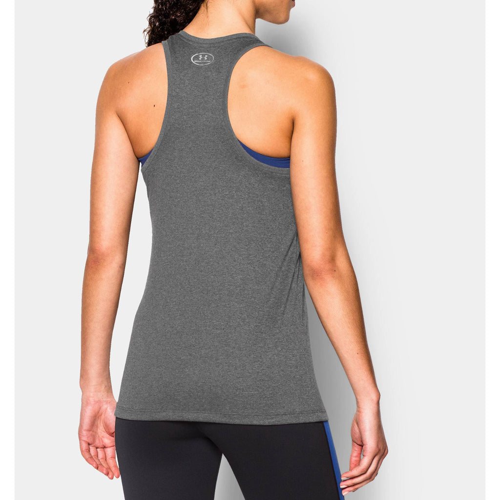 Under Armour Women's Carbon Heather UA Tech Tank