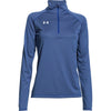 Under Armour Women's Royal Steel Stripe Tech 1/4 Zip