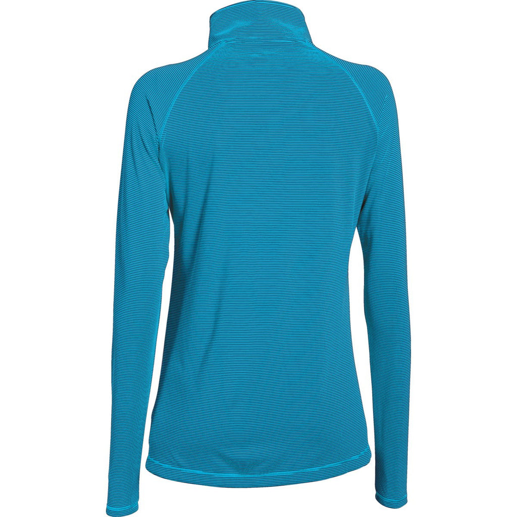 Under Armour Women's Island Blues Stripe Tech 1/4 Zip