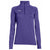 Under Armour Women's Purple Steel Stripe Tech 1/4 Zip