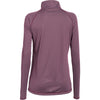 Under Armour Women's Maroon Steel Stripe Tech 1/4 Zip