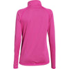 Under Armour Women's Tropic Pink Steel Stripe Tech 1/4 Zip