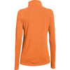 Under Armour Women's Citrus Blast Outrageous Orange Stripe Tech 1/4 Zip