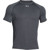 Under Armour Men's Black UA Stripe Tech Locker Short Sleeve Tee