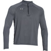 Under Armour Men's Black Steel Stripe Tech 1/4 Zip