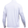 Under Armour Men's White Aluminum Stripe Tech 1/4 Zip