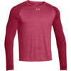 Under Armour Men's Maroon Novelty Locker Long Sleeve Tee