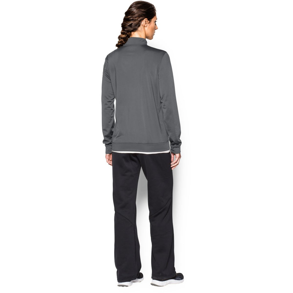 Under Armour Women's Graphite Rival Knit Warm-Up Jacket