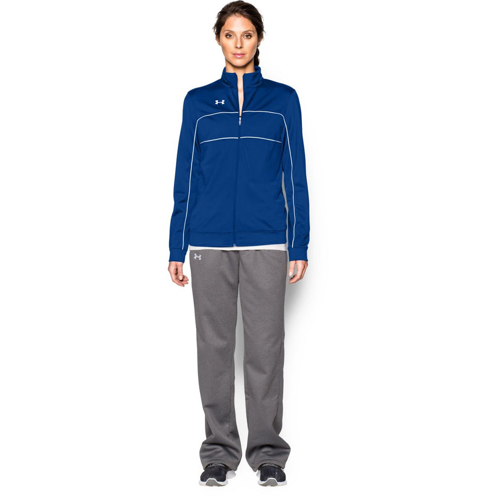 Under Armour Women's Royal Rival Knit Warm-Up Jacket