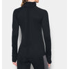 Under Armour Women's Black Coldgear Armour 1/2 Zip