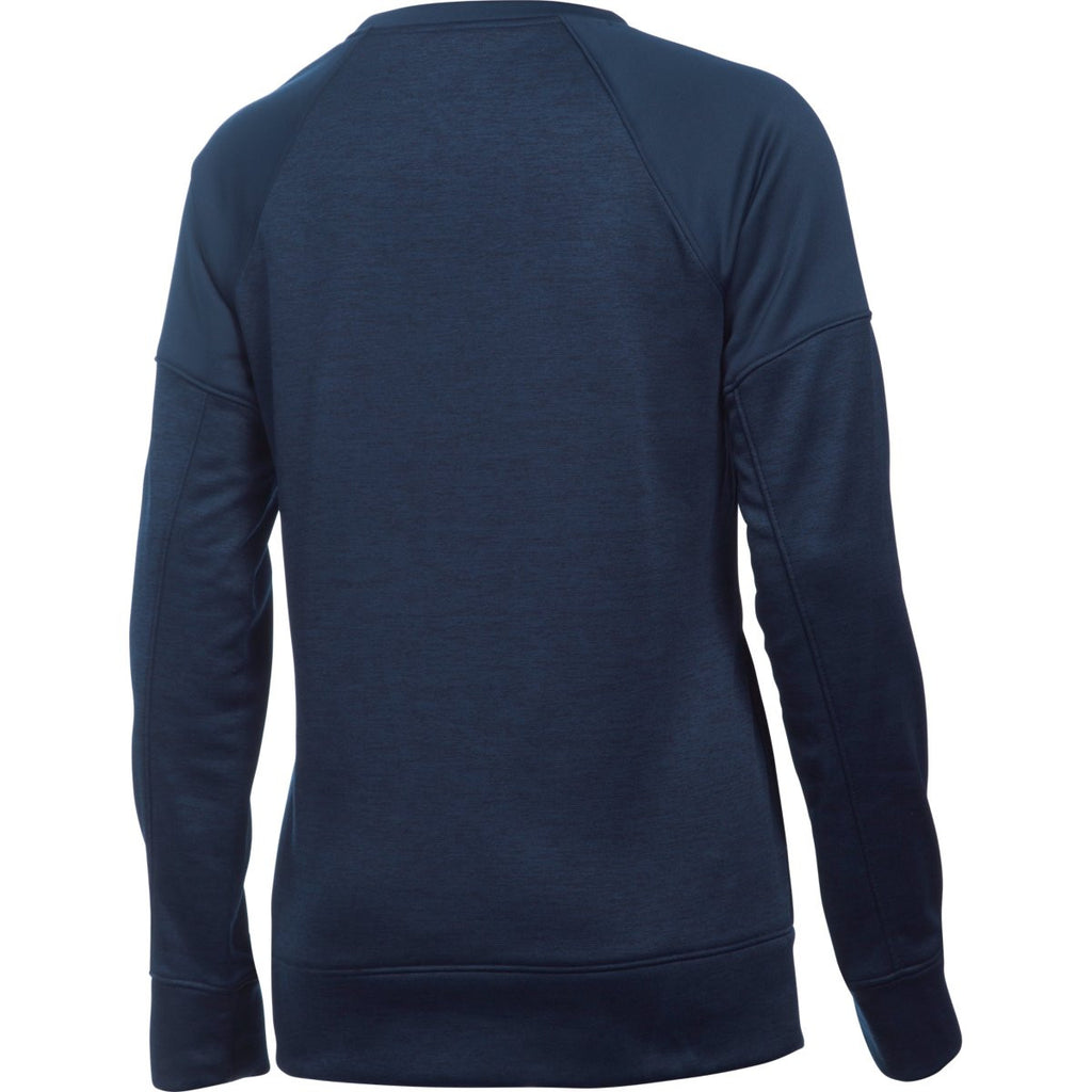 Under Armour Women's Midnight Navy Novelty Armour Fleece Crew