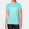 Under Armour Women's Blue Infinity Threadborne Twist T-Shirt