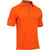 Under Armour Men's Team Orange/Graphite Tech Polo