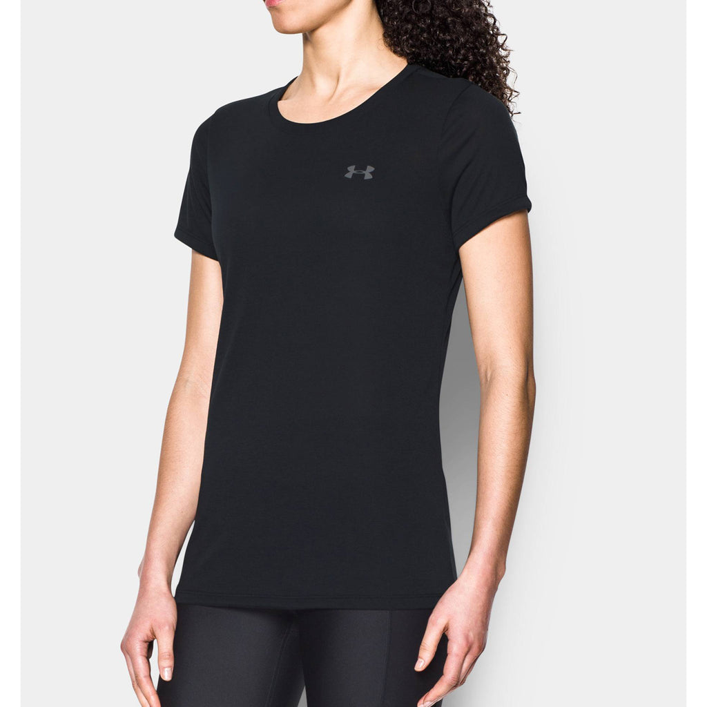 Under Armour Women's Black Threadborne Train T-Shirt