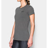 Under Armour Women's Carbon Heather Threadborne Train T-Shirt