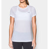 Under Armour Women's White Threadborne Train T-Shirt