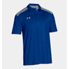 Under Armour Men's Blue Armour Colorblock Polo