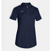 Under Armour Women's Midnight Navy Team Colorblock Polo