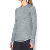 Under Armour Women's True Grey Heather ColdGear Armour Crew