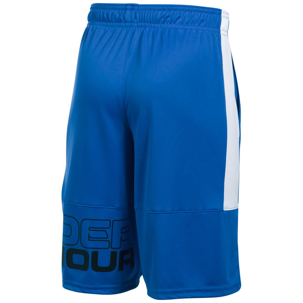 Under Armour Youth Ultra Blue/White Stunt Shorts