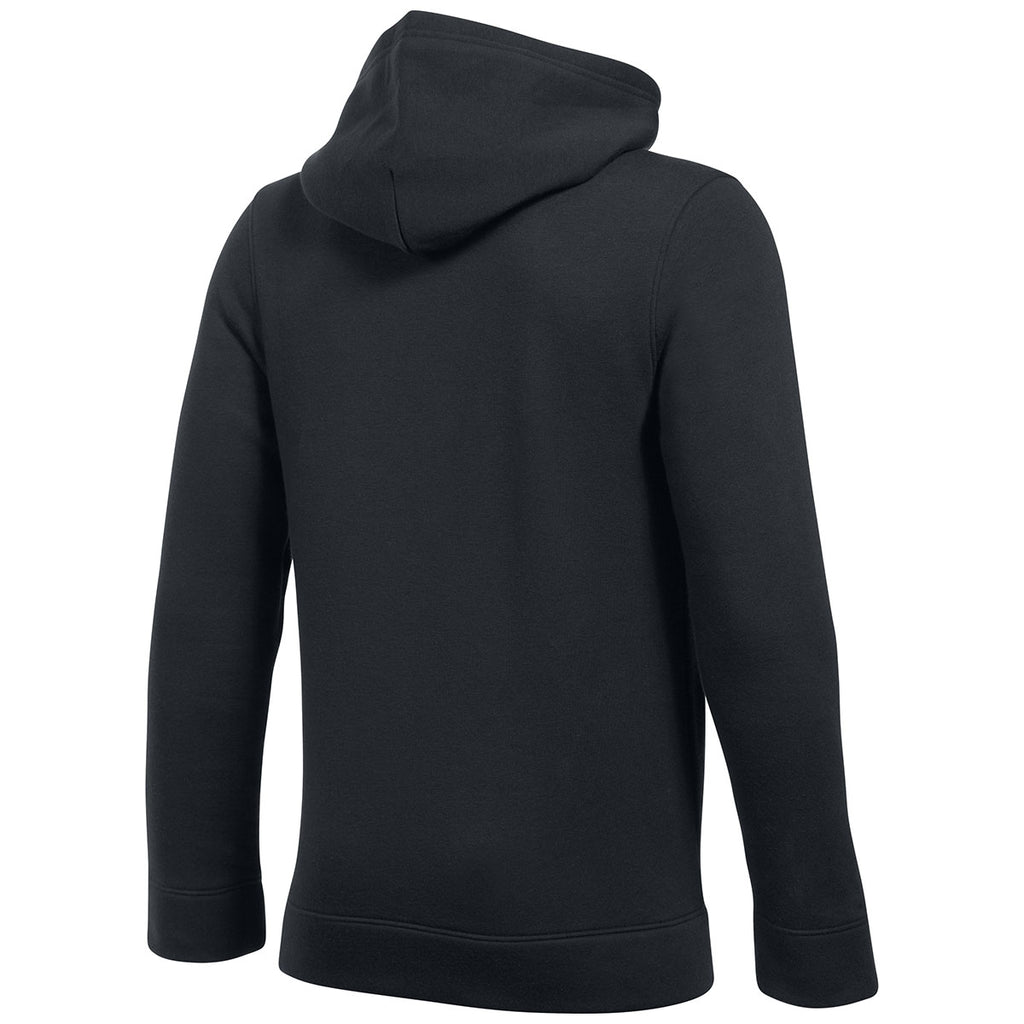 Under Armour Boy's Black Hustle Fleece Hoodie