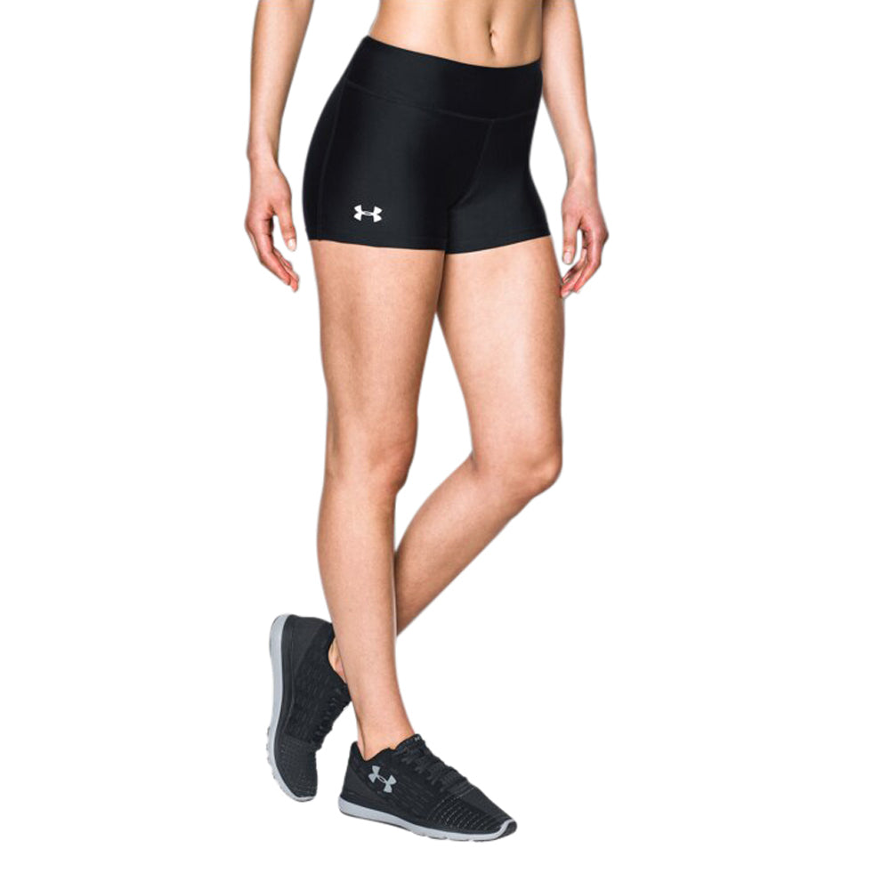 Under Armour Women's Black On The Court Shorts 3"