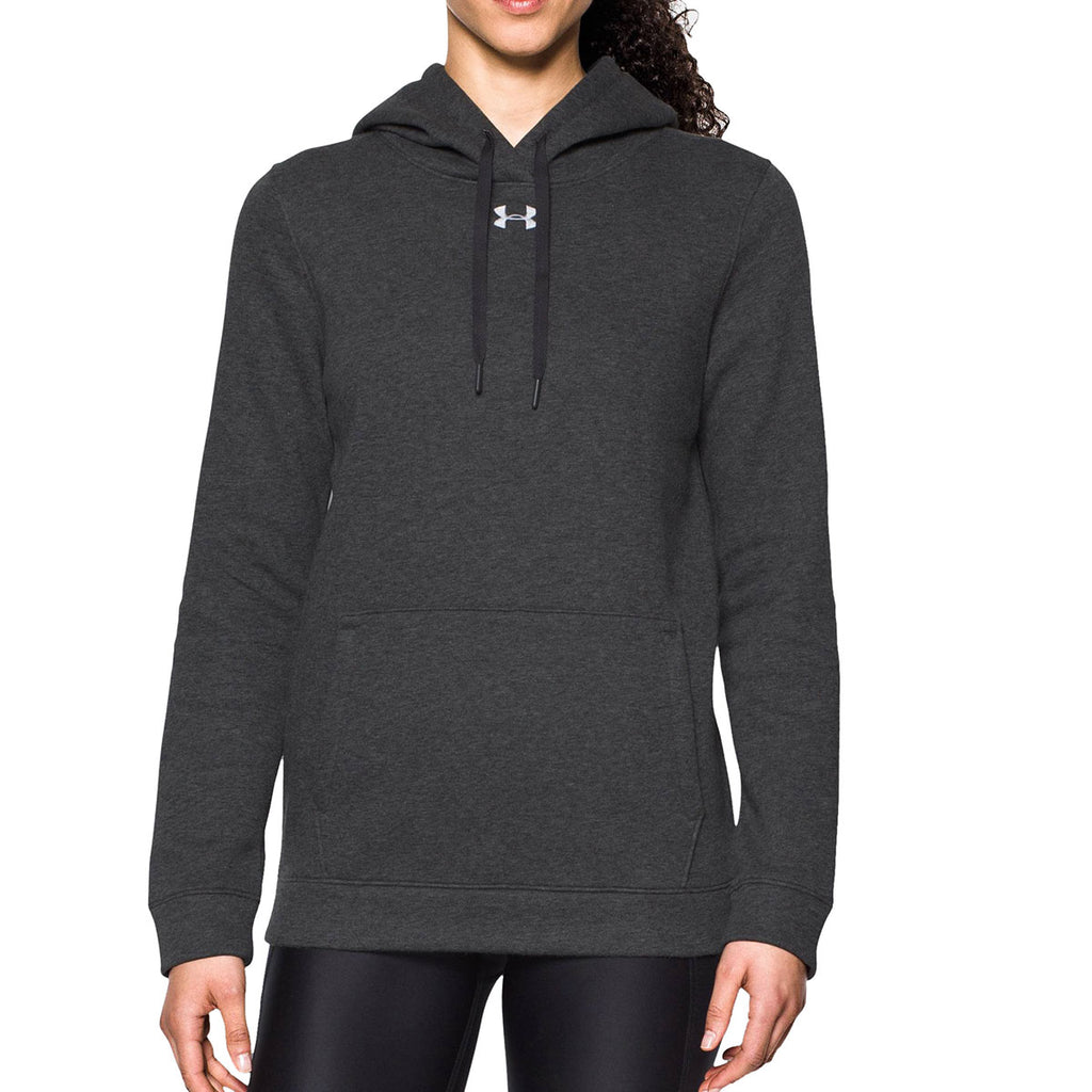 Under Armour Women's Carbon Heather Hustle Fleece Hoody