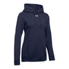 Under Armour Women's Midnight Navy Hustle Fleece Hoody