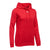 Under Armour Women's Red Hustle Fleece Hoody