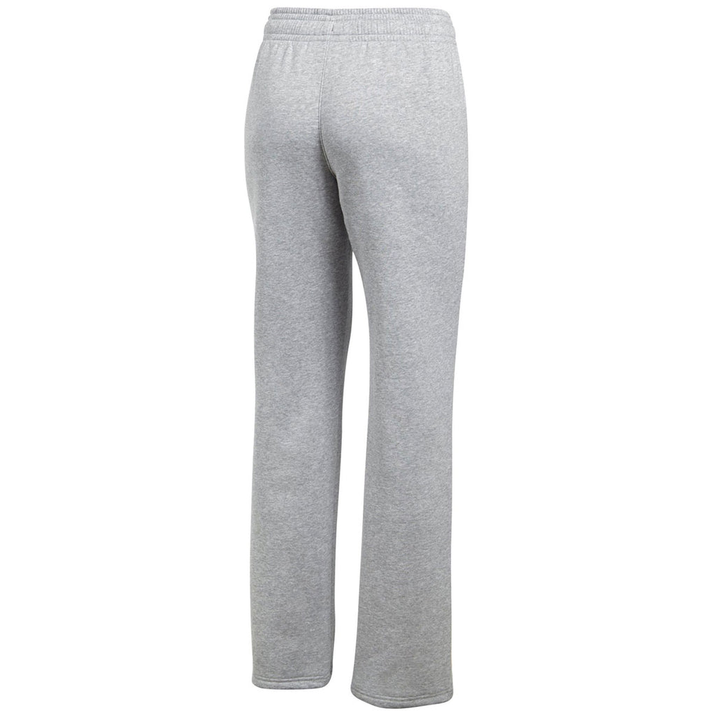 Under Armour Women's True Grey Heather Hustle Fleece Pant