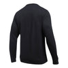 Under Armour Men's Black Hustle Fleece Crew Neck Sweatshirt